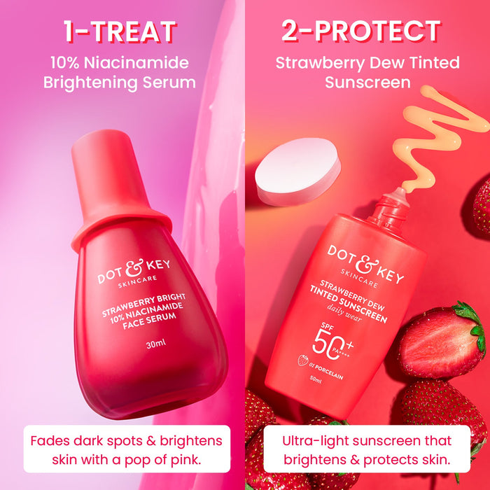 Strawberry + Niacinamide Bright Skin Duo