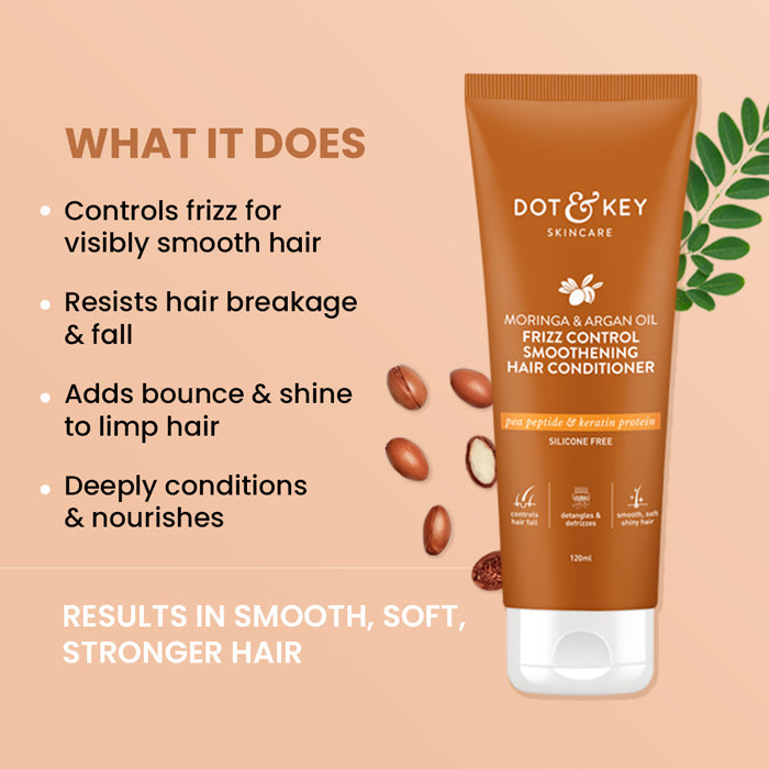 Moringa & Argan Frizz Control Hair Conditioner