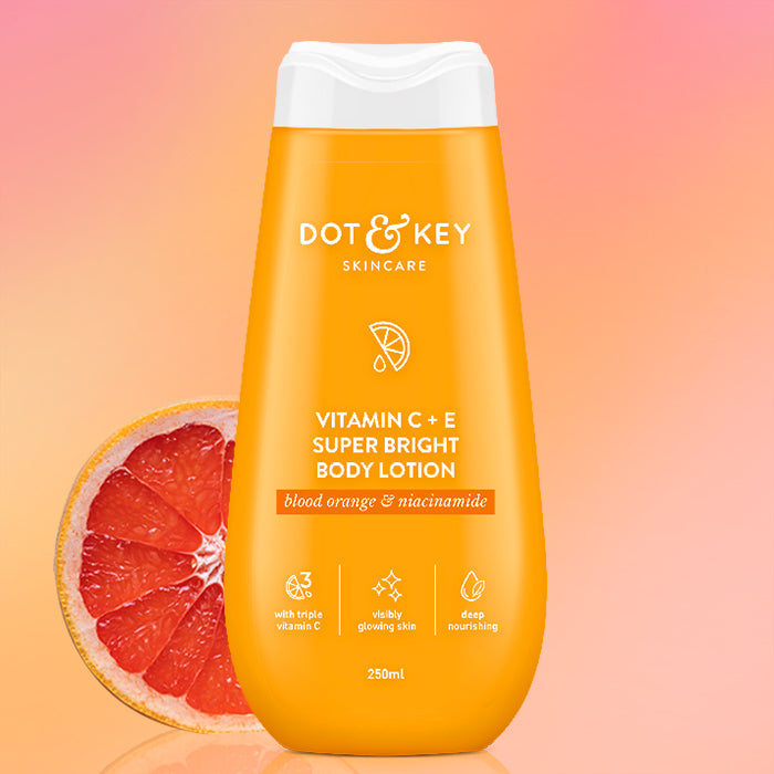 Vitamin C + E Body Lotion for Glowing Skin