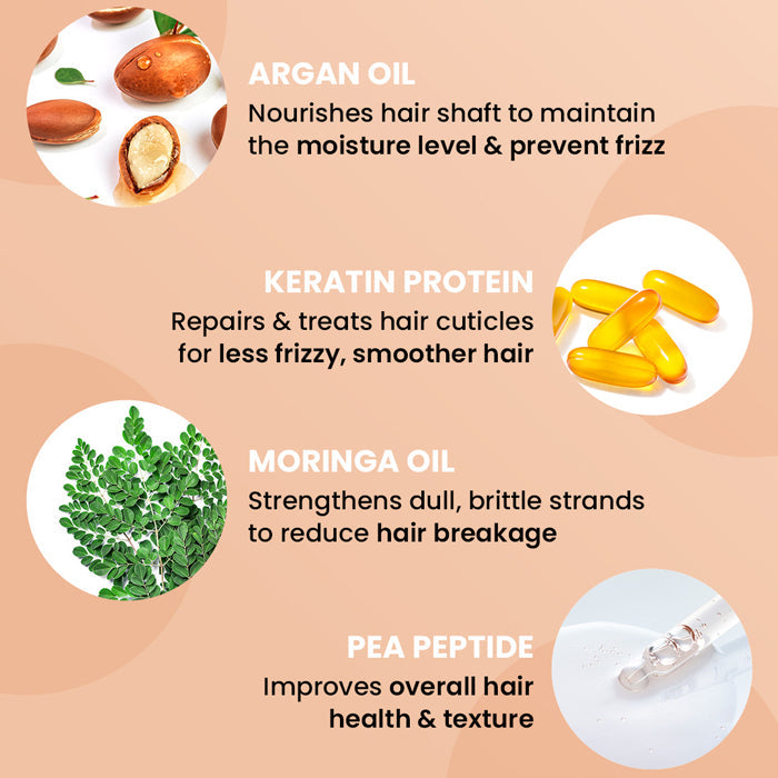 Moringa & Argan Frizz Control Hair Conditioner
