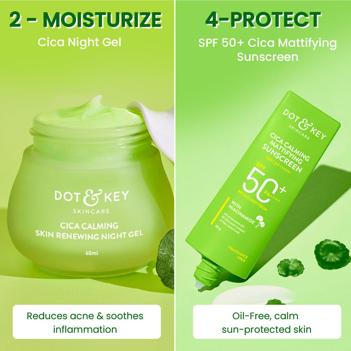 Super Cica & Salicylic Anti Acne Routine