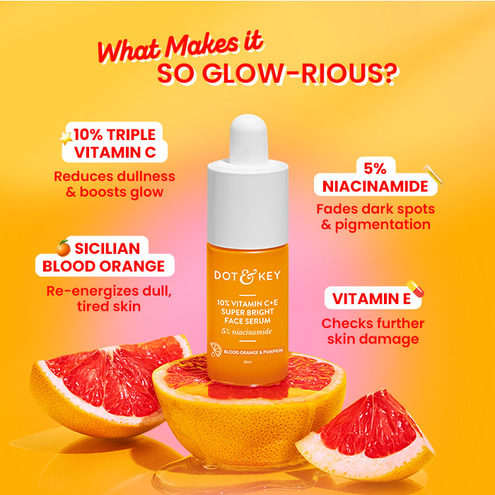 10% Vitamin C + E Face Serum, Pack of 2