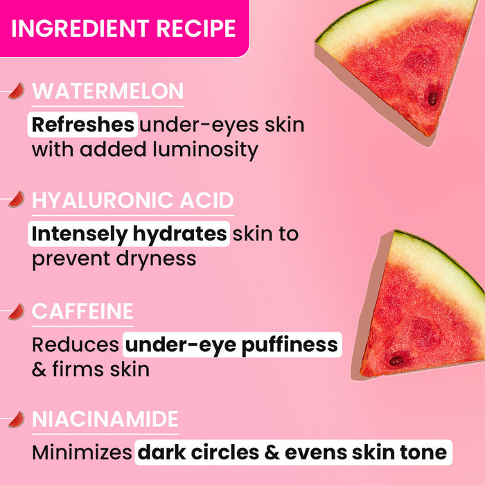 Watermelon Hydrogel Under-eye Patches, Pack of 2