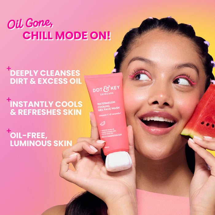 Watermelon Cooling Gel Face Wash