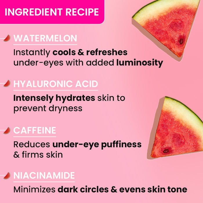Watermelon Cooling Hydrogel Eye Patches