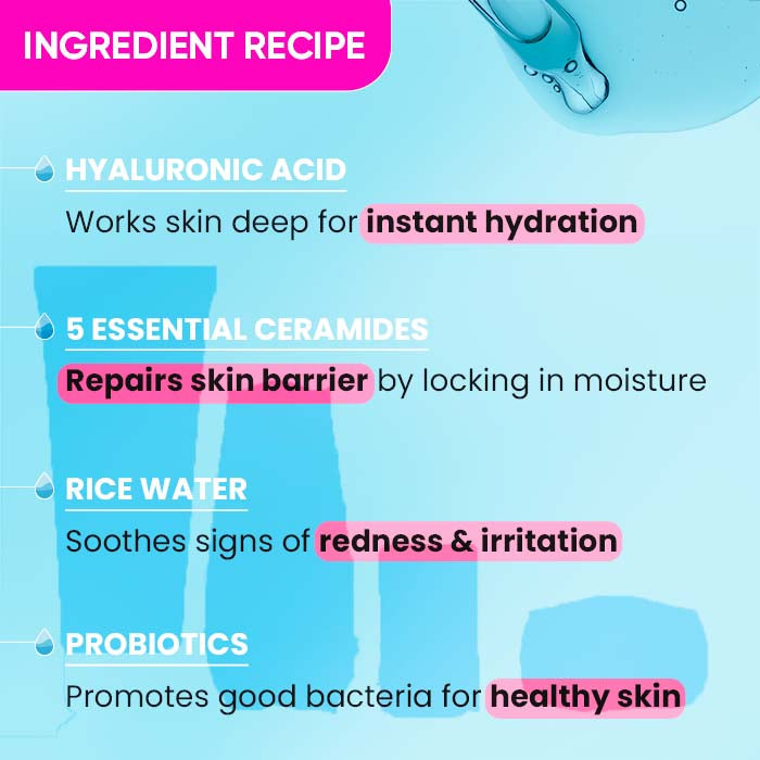 Hyaluronic & Ceramides Hydrating Face Serum