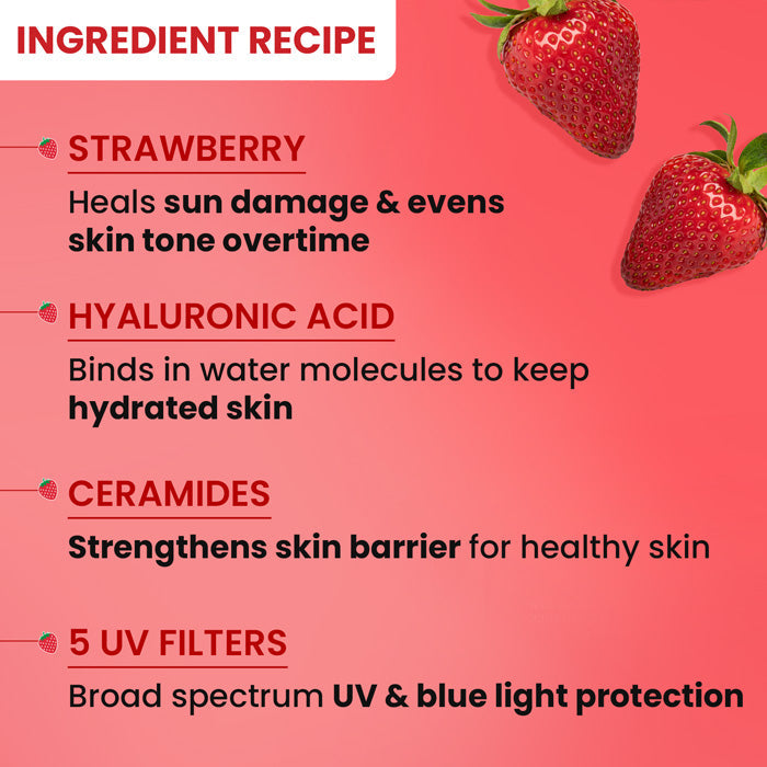 Strawberry Dew Sunscreen Stick SPF 50+ PA++++