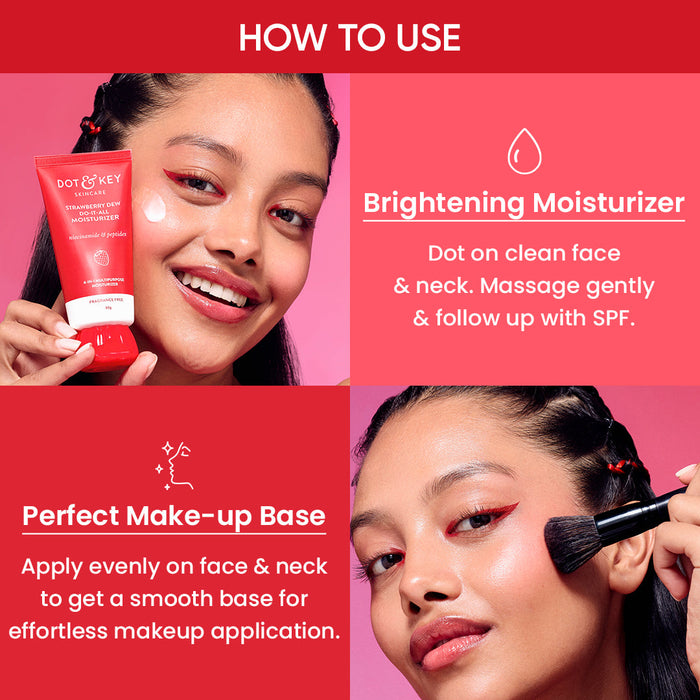Strawberry + Niacinamide Moisturizer