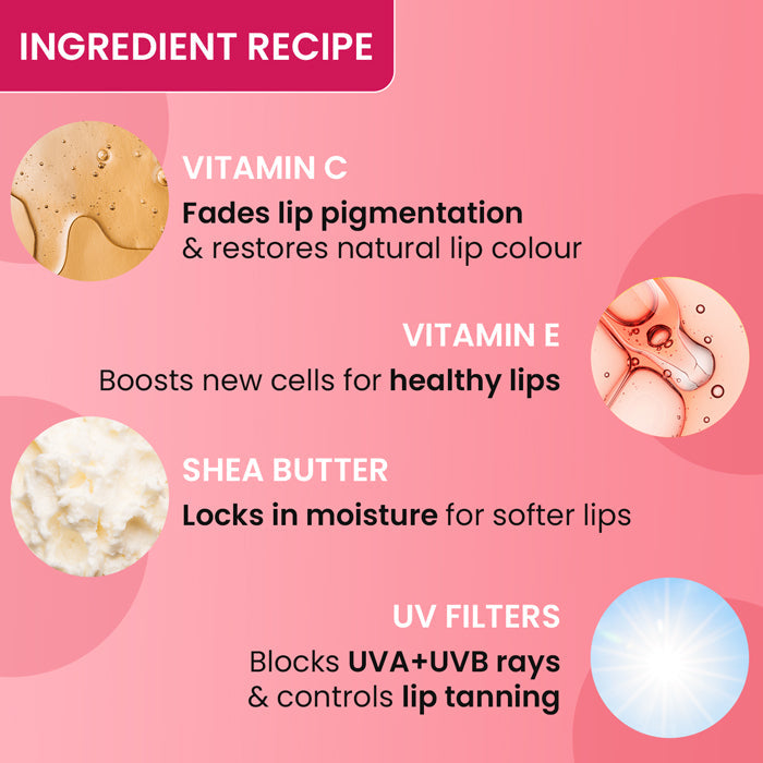 Vitamin C + E Brightening Lip Balm with SPF 50+