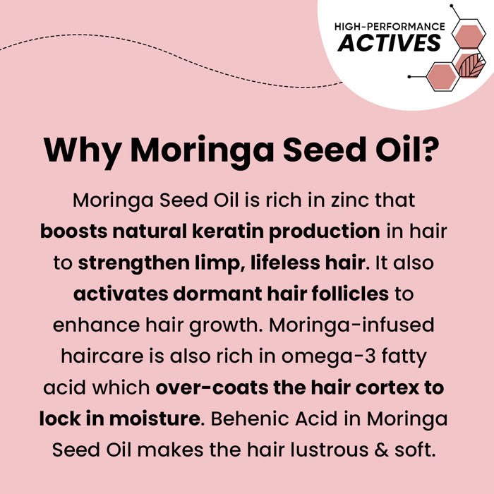 Moringa & Argan Oil Hair Fall Control Shampoo