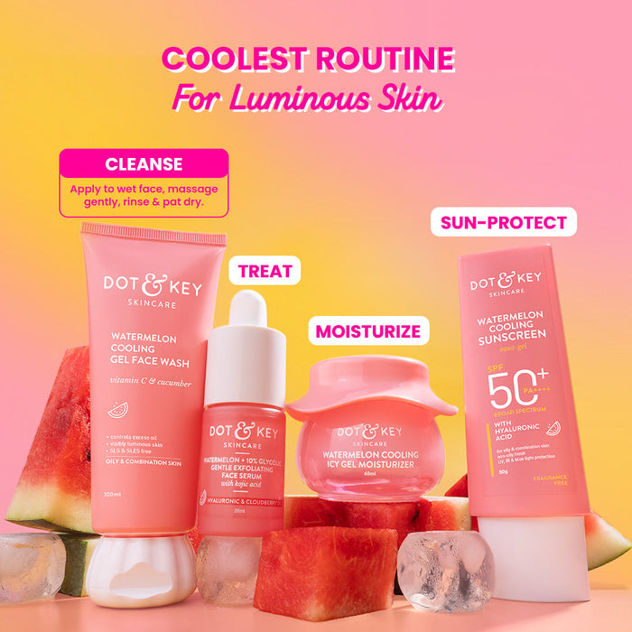 Watermelon Cooling Gel Face Wash