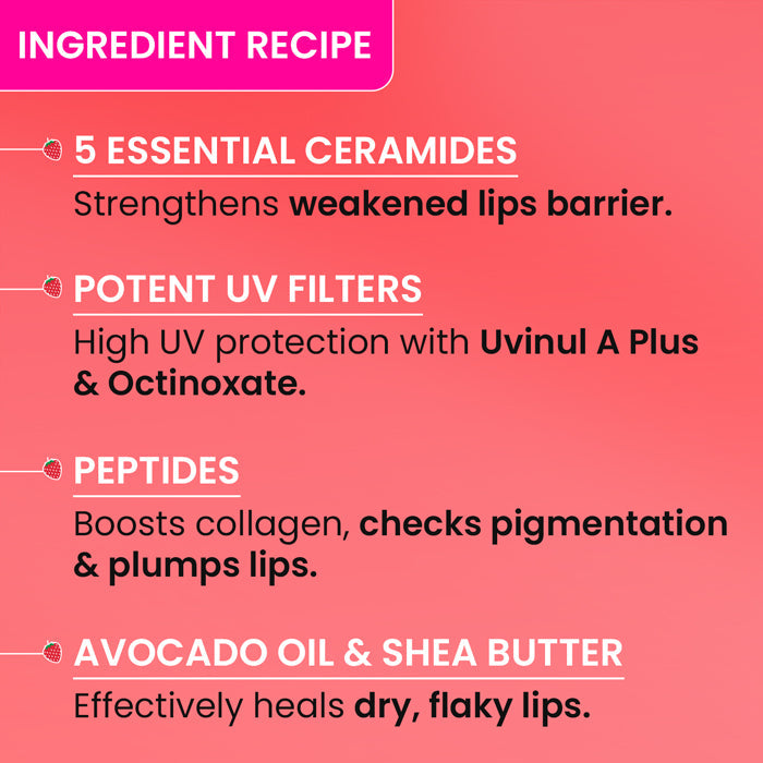 Ceramide + Peptide Lip Balm SPF 50 PA+++