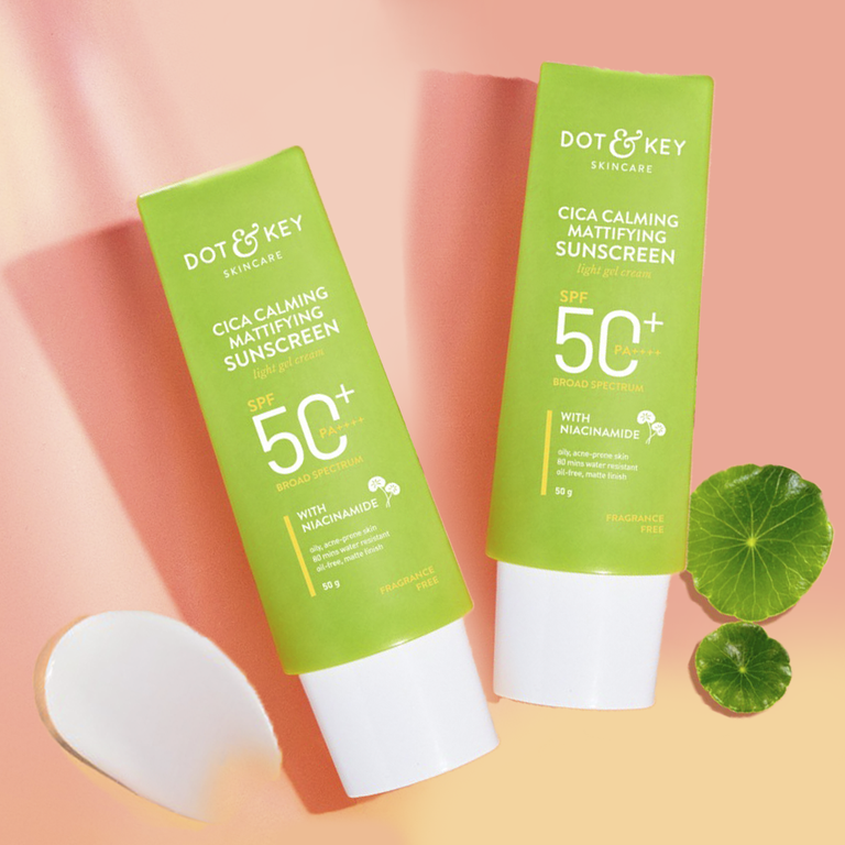 SPF 50+ Cica & Niacinamide Sunscreen 50g - Pack of 2