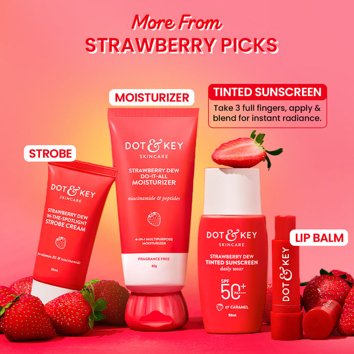 Strawberry Dew Tinted Sunscreen Sand, Pack of 2