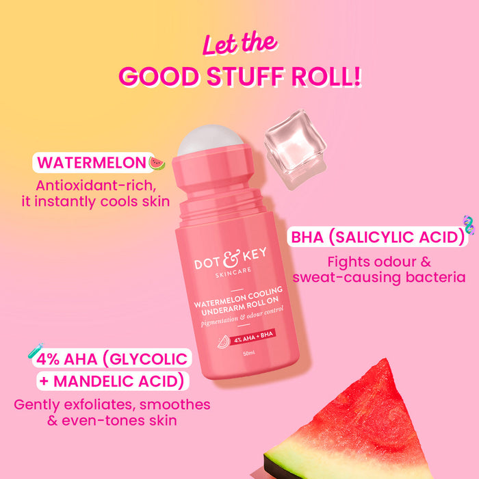 Watermelon Cooling Underarm Roll On
