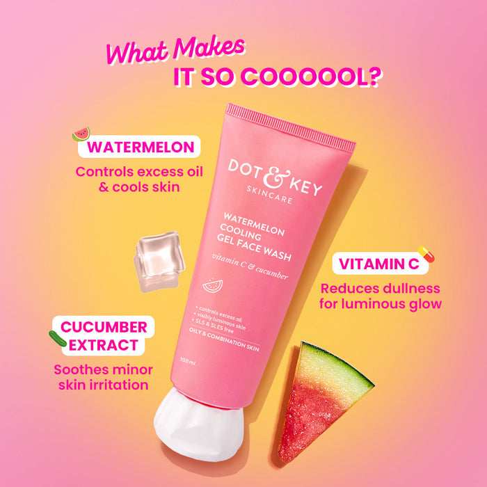 Watermelon Gel Face Wash(100g), Pack of 2