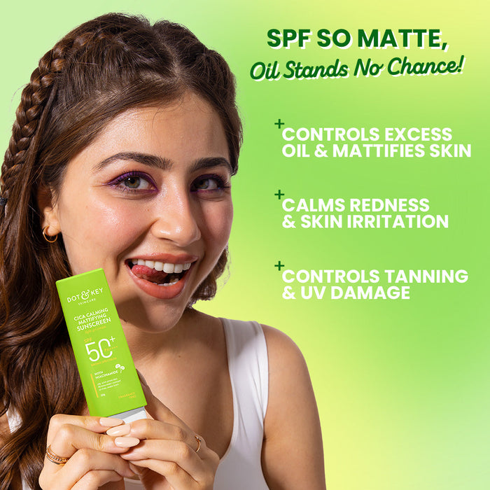 Cica + Niacinamide Matte Sunscreen SPF 50+ PA++++