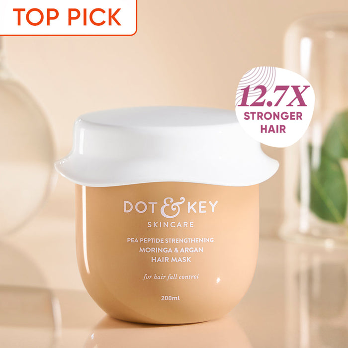 Hair Mask with Moringa + Argan Oil